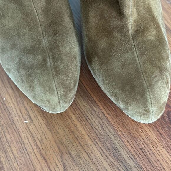 Boutique 9 suede slouchy tan boots heels 8 - Picture 7 of 8